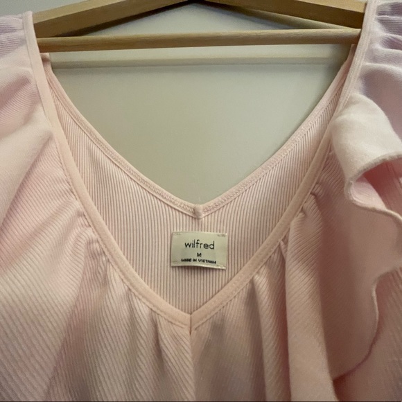 Wilfred / Aritzia Danette Bodysuit - light pink - Picture 3 of 3